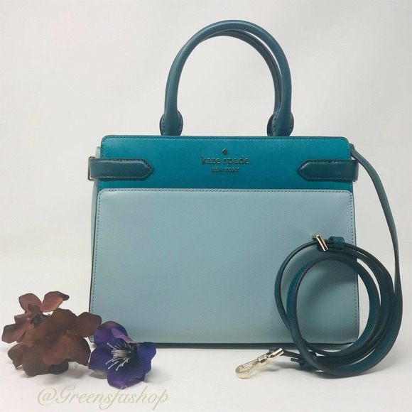 kate spade Handbags - NEW KATE SPADE STACI MEDIUM SATCHEL LEATHER BAG
